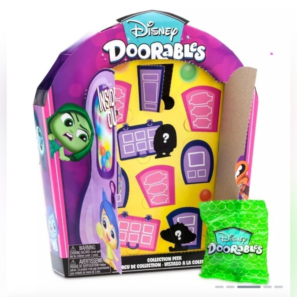 Disney Doorables Inside Out 2 Collection Peek, 9 Exclusive 1.5-inch Figures NEW